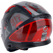 CASCO IMPULSE DROID ROJO HAX